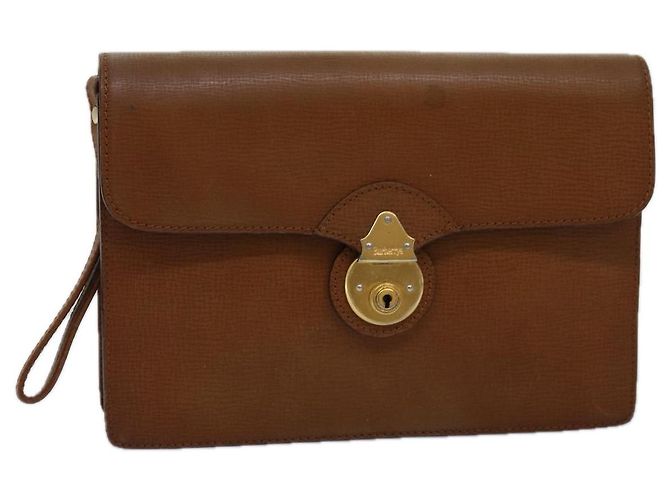 Burberry Vintage Leather Marron