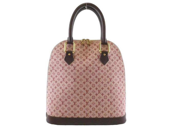 Louis Vuitton Monogram Mini Alma O Handtasche Rot