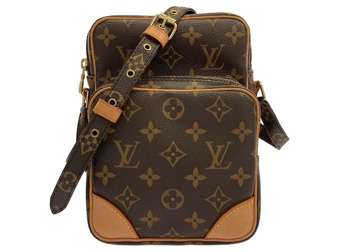 Bolsa de Ombro Louis Vuitton Monogram Amazon Marrom