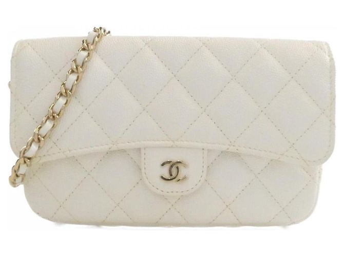 Chanel Timeless Classic Line AP2096 Weiß