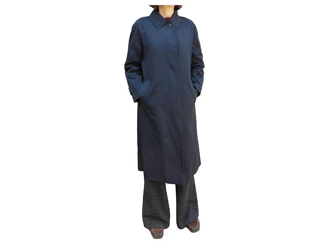 Burberrys Imperméable Bleu Marine