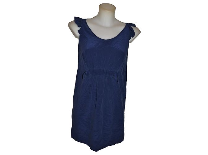 Stella Mc Cartney Abito Stella McCartney blu navy in seta Blu scuro