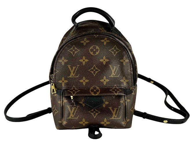 Louis Vuitton Monogram Palm Springs Mini Backpack Braun Monogramm