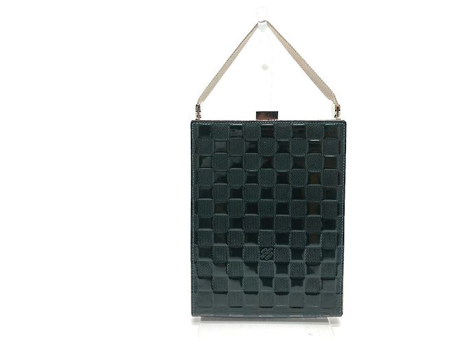 Borsa Louis Vuitton Damier Vernis Ange GM Verde scuro