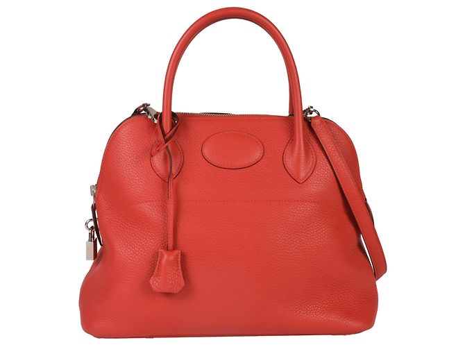 Hermès HERMES Bolide 31 Handtasche Rot
