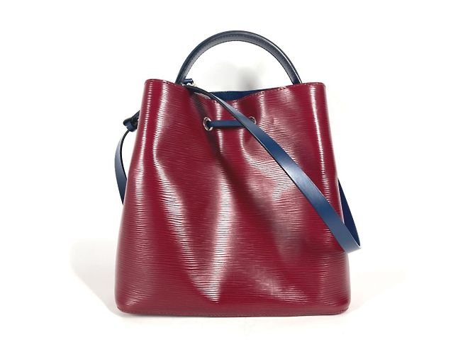 Néonoé Sac à main Louis Vuitton M55303 Epi NeoNoe Bleu Bordeaux