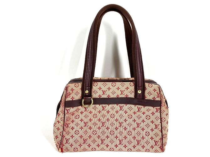 Bolsa Louis Vuitton Monogram Mini Josephine PM Vermelho Fuschia