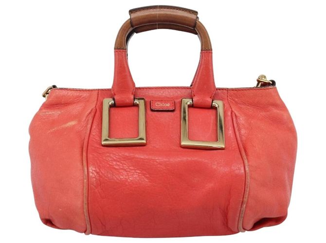 Chloé Chloe Ethel Leather Rouge