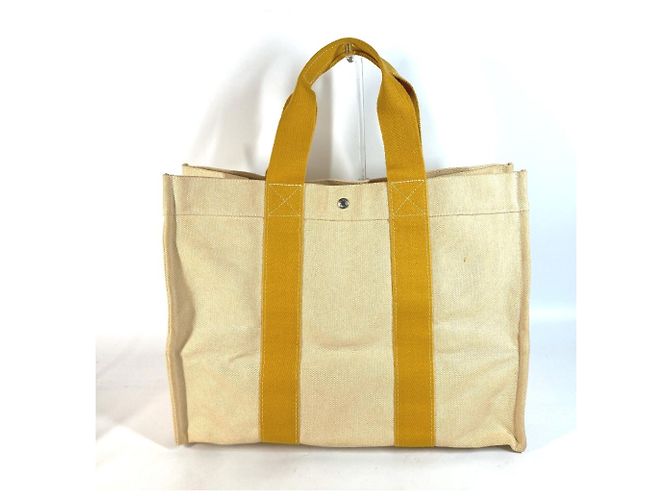 Hermès Hermes Bora GM Tote Bag Yellow