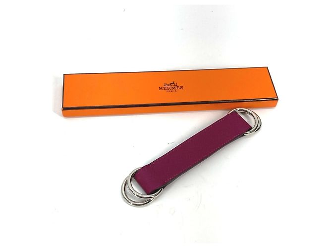 Ring Hermès Anel para lenço de cinto Hermes Romance Roxo