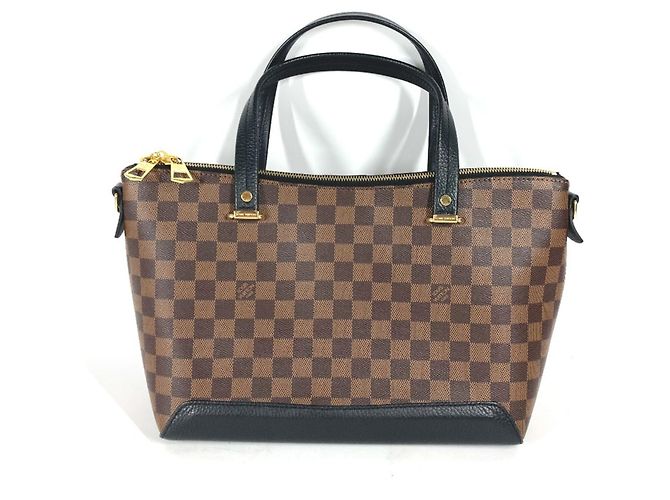 Sac cabas Louis Vuitton Damier Hyde Park Marron Damier ebène