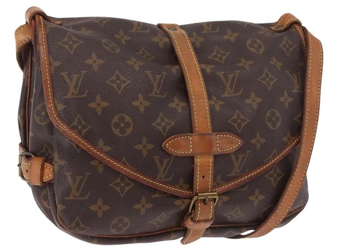 Louis Vuitton Saumur Monogram 30 Marron