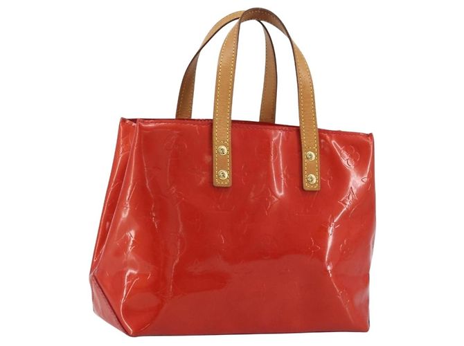 Louis Vuitton Reade Monogram Vernis PM Rosso