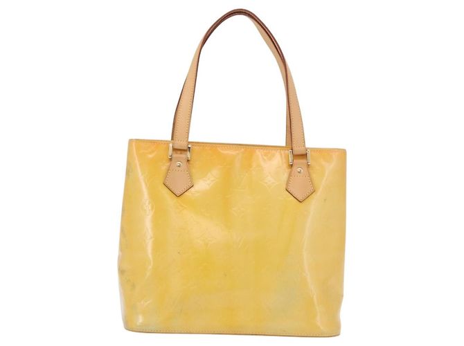 Louis Vuitton Houston Monogram Vernis Jaune