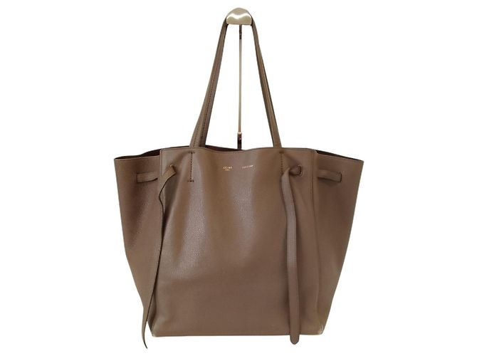 Céline Celine Phoebe Philo Ära Cabas Phantom Small Tote Bag Grau