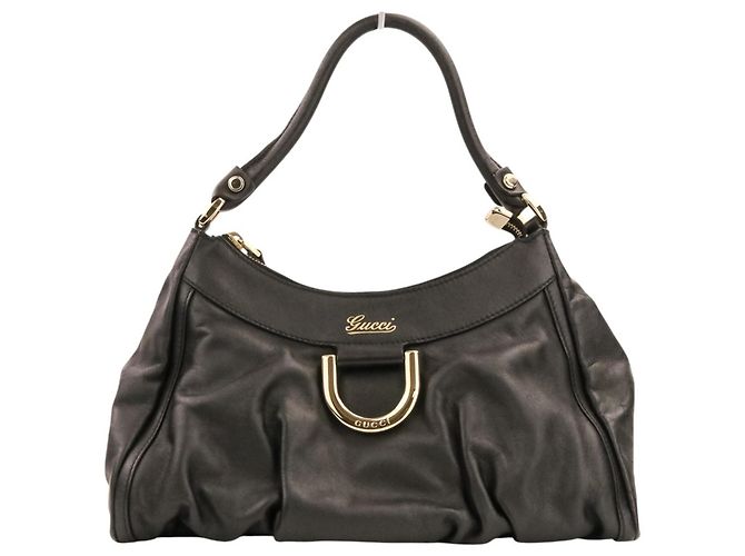 Borsa a spalla GUCCI in pelle Nero