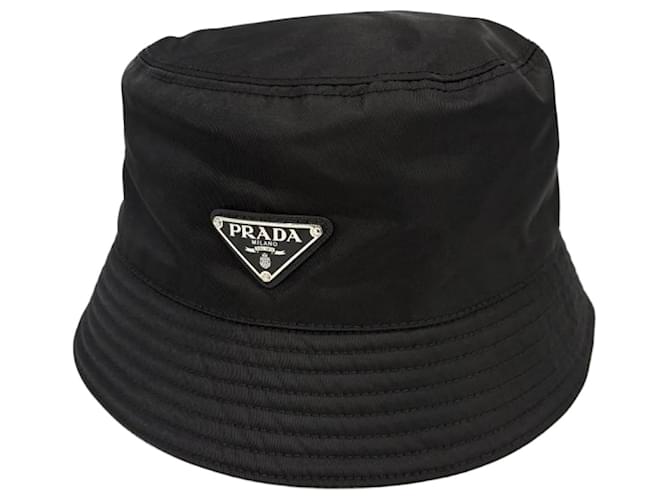 Prada Re-Nylon Bucket Hat Black