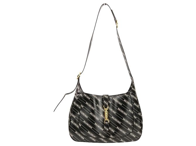 Gucci Balenciaga The Hacker Project Jackie 1961 Borsa a Spalla Medium Nero