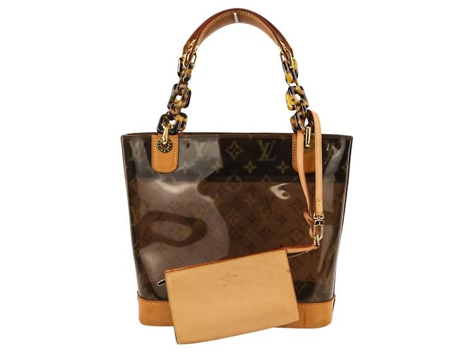 Louis Vuitton Cabas Ambre PM Tote Bag Braun