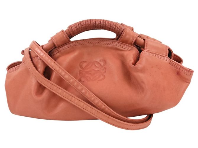 Mini bolsa de couro Nappa Aire Loewe Rosa