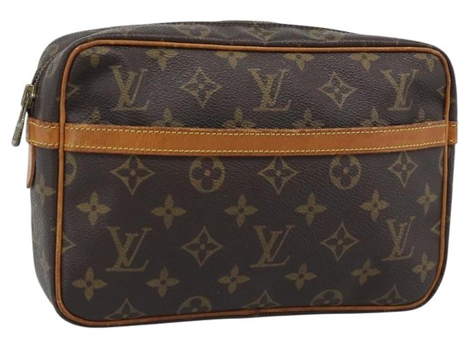 LOUIS VUITTON Monogram Compiegne 23 Clutch Bag M51847 LV Auth BA13895 Monograma