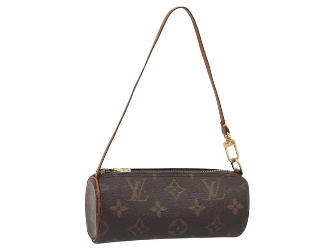 LOUIS VUITTON Monogram Papillon Pouch LV Auth bs36057 Monograma