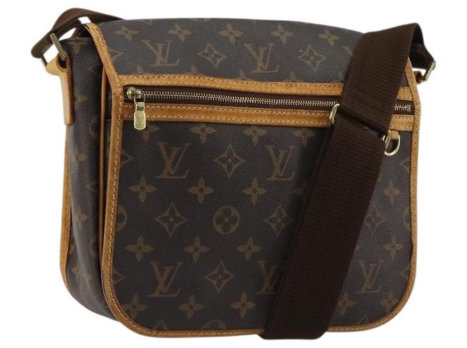 LOUIS VUITTON Monogram Pochette Bosphore Shoulder Bag M40044 LV Auth ar13986 Monograma