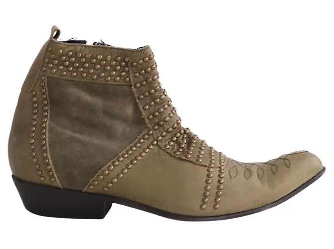Anine Bing Botas cáqui Caqui