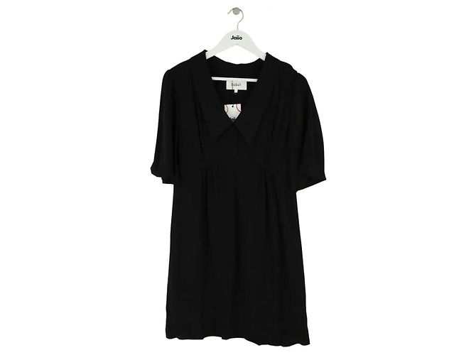 Ba&Sh Schwarzes Viskose Kleid