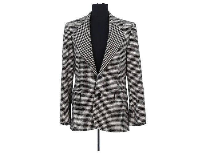 Ralph Lauren Weißer Kaschmir-Blazer