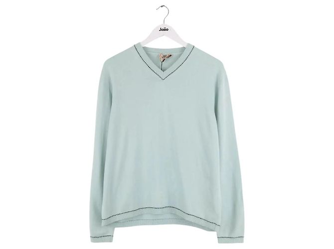 Hermès Kaschmirpullover Blau XL 