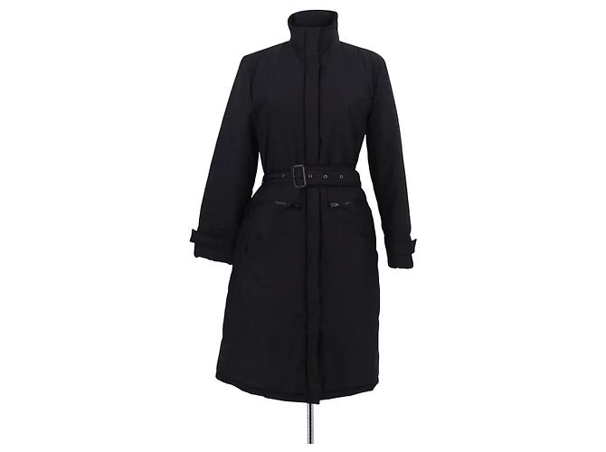 Armani Jeans Schwarzer Mantel