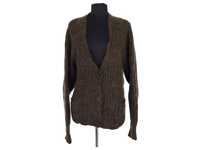 Isabel Marant Strickjacke aus Wolle braun
