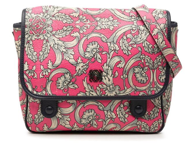 Borsa a tracolla Loewe Anagram Rosa Multicolore
