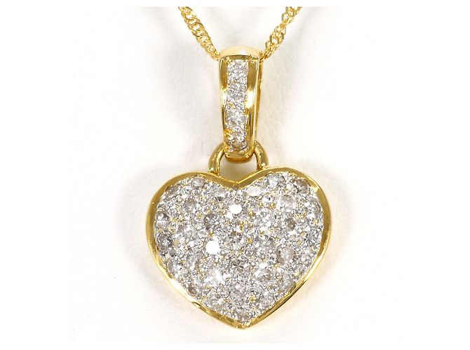 Autre Marque Collana in oro 18K e diamanti D'oro
