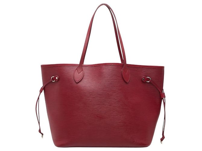 Louis Vuitton Epi Neverfull MM Tote Bag Rot Fuschia