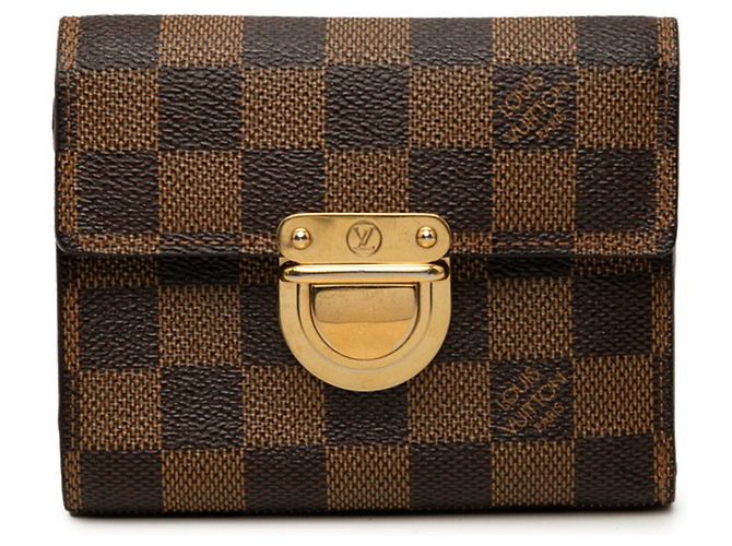 Louis Vuitton Damier Portefeuille Koala Tri-fold Wallet Braun