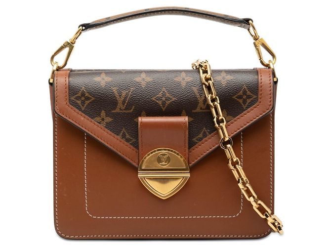 Bolso Louis Vuitton Monogram Sac Biface Castaño