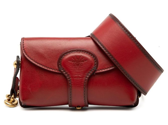 Christian Dior Dior D-Bee Bee Borsa a tracolla Rosso
