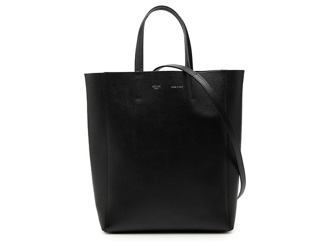 Cabas Céline Borsa Tote Verticale Celine Small Nero 