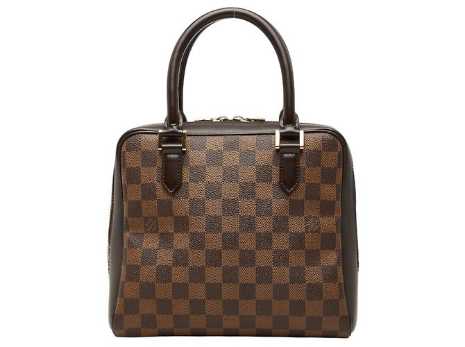 Sac à main Louis Vuitton Damier Brera Marron Damier ebène