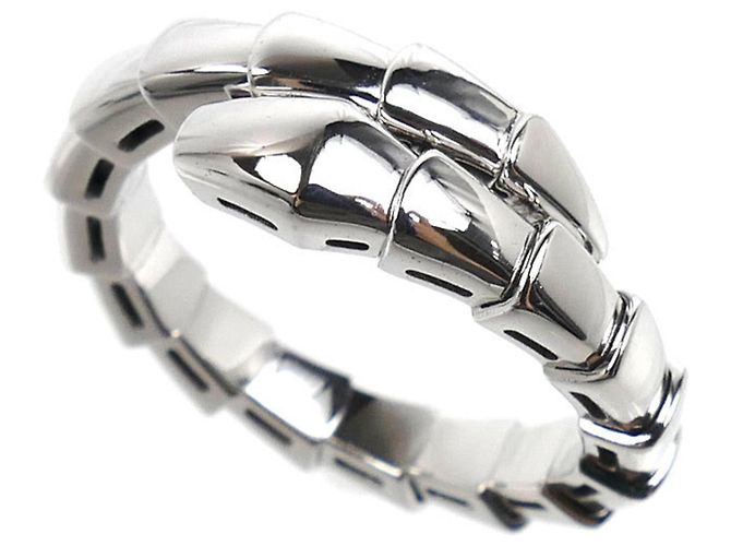 Bulgari Anillo Serpenti Viper en oro blanco de 18K de Bvlgari