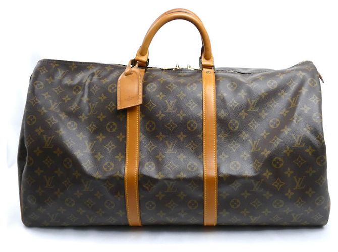 Borsa Boston Louis Vuitton Keepall 60 Marrone