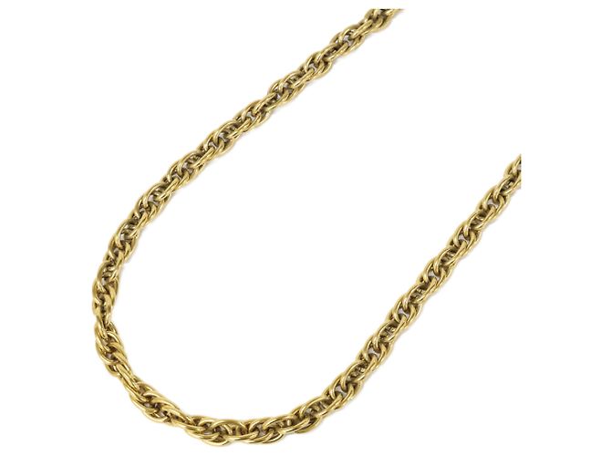 Collana a catena Chanel 1982 Coco Mark D'oro