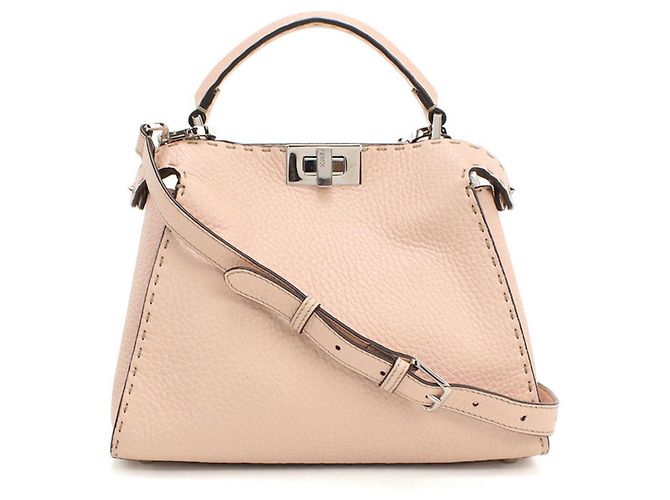 Bolsa Fendi 2WAY Peekaboo Rosa