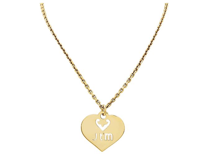 O.J. Perrin Colgante O.J.Perrin, "Corazón Leyendas", en oro amarillo.