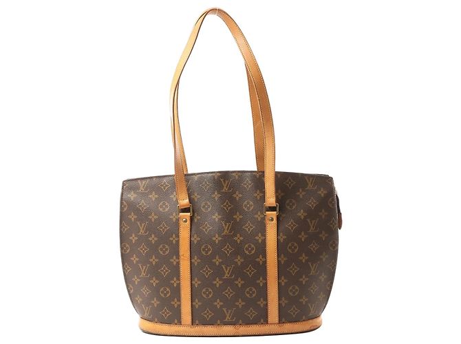 Borsa a tracolla Louis Vuitton Babylone Classic Monogram Canvas marrone M51102