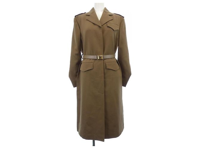 Prada Wool Coat Brown