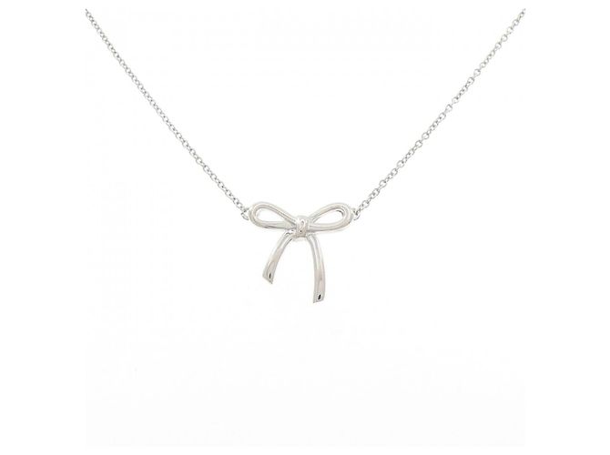 Collar Tiffany & Co. de plata 925 con lazo