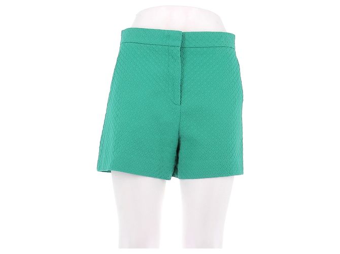 Shorts Emilio Pucci de algodão verde